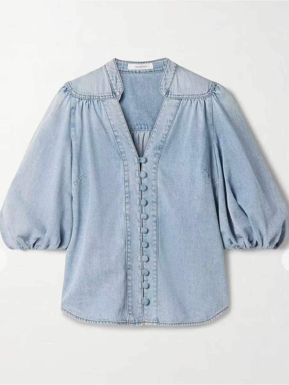 Zimmermann Denim Blouse
